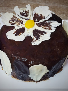 A picture of Death of chocolate cake.