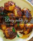 Baby potato fry