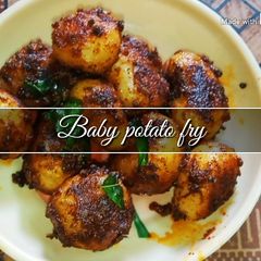 A picture of Baby potato fry.