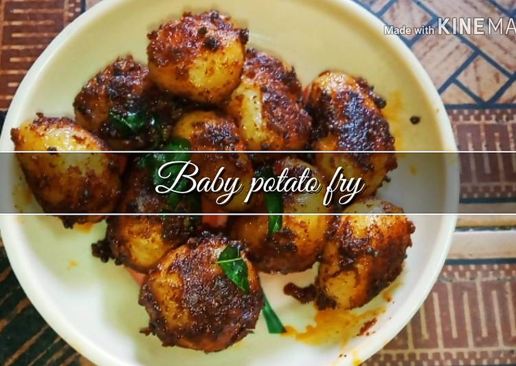 Steps to Prepare Homemade Baby potato fry