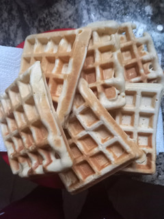 Una foto de Waffles