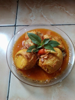 Foto resep Telur tahu kuah balado,,