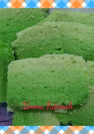 Foto resep Bolu ombre pandan