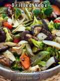Grilled Vege with Shitake