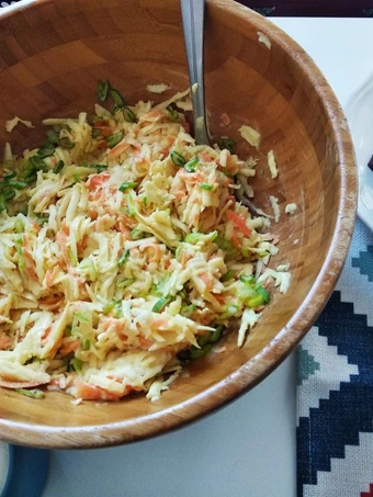 Receta Coleslaw de apionabo  que Delicioso