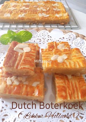 Foto resep Dutch Boterkoek (Lekker Holland)