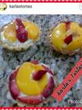 Tartaletas de frutas