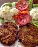 Hamburguesas de Lentejas y Avena