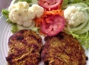 Una foto de Hamburguesas de Lentejas y Avena
