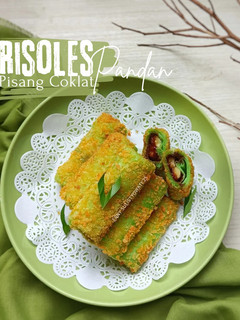 Foto resep Risoles Pandan Pisang Coklat
