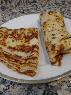 Una foto de Masa de crepes