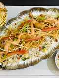 Leftovers singaporian egg fried rice