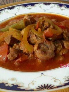 صورة لوصفة بندورة باللحمة 🍲