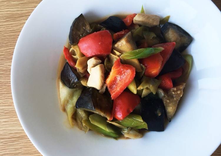 Recipe of Any-night-of-the-week Miso Chicken and Vegetables Stir-fry