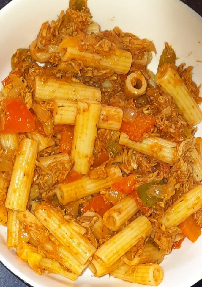 Una foto de Macarrones de atún (Sin sal)