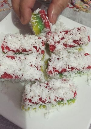 Foto resep Sentiling singkong a.k.a lapis singkong