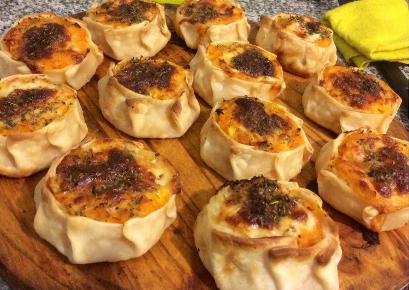 Canastitas de calabaza, choclo y pollo! SÚPER FÁCIL