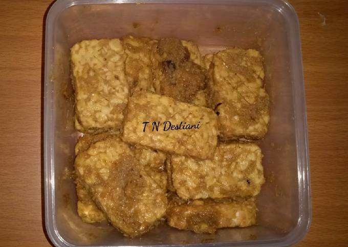 Resep Tempe bacem yang Bikin Ngiler