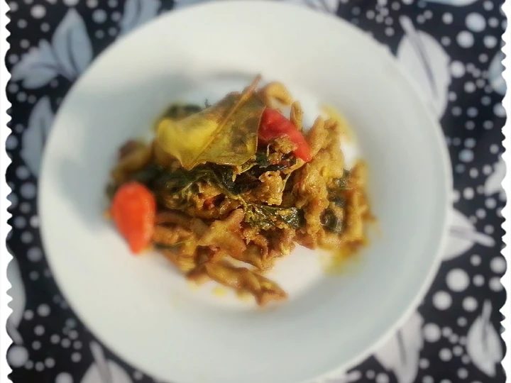 Cara Gampang Membikin Resep Usus ayam kemangi bumbu kuning yang Uenak Anti Ribet, Menggugah Selera