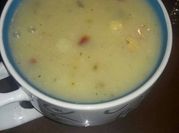 A picture of veggie broth