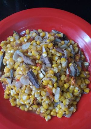 Foto resep Oseng Jagung Manis Ikan Keranjang