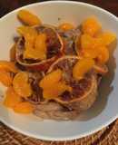 Chuletas en Maridaje de Mandarina y Naranjas