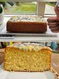 Pound Cake με γλάσο εσπεριδοειδών
