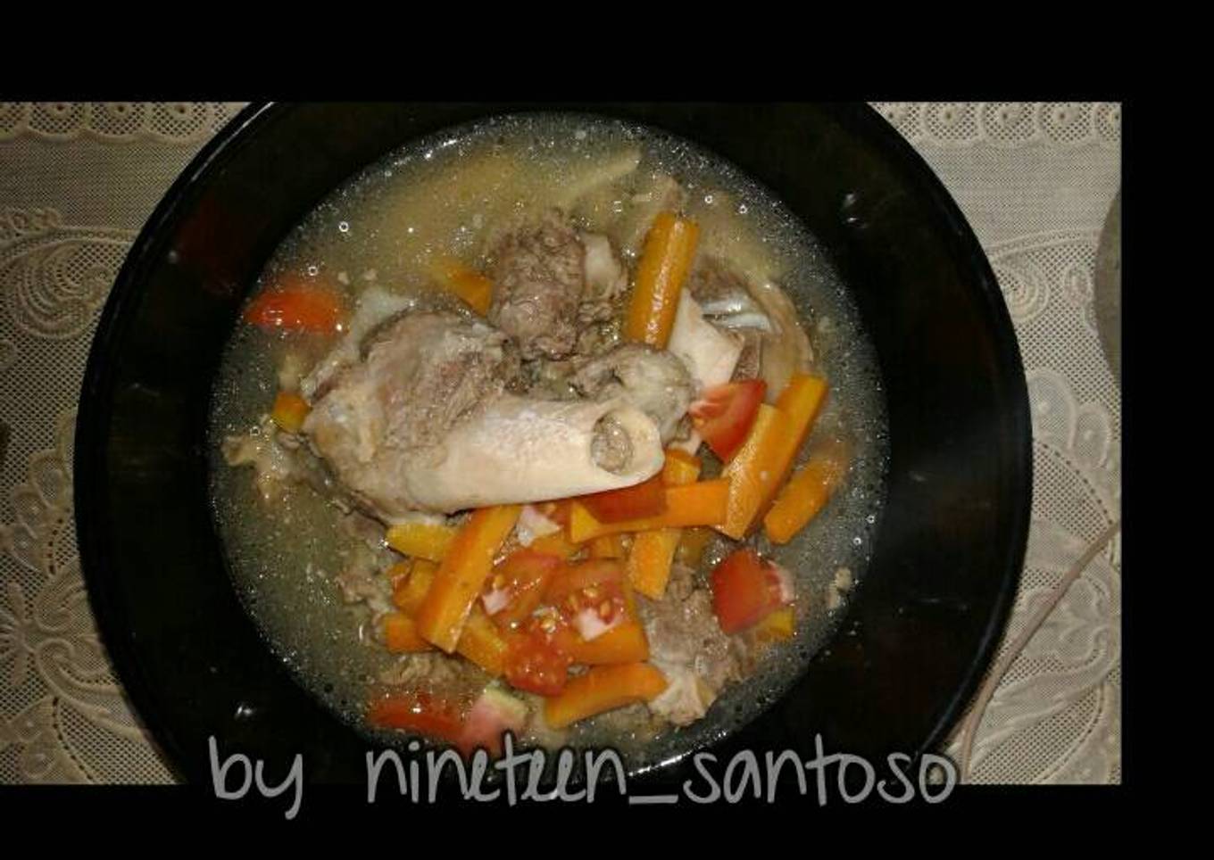 Sop Balungan/Tulang