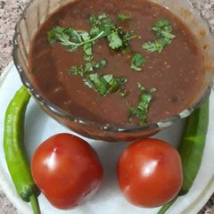 A picture of Rajma without Onion.
