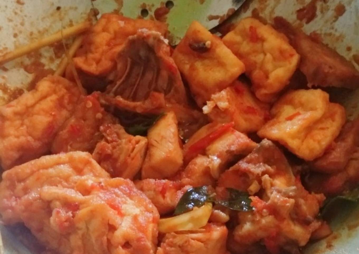 Ayam balado pedas manis