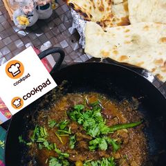 A picture of Dhaba mutton karhai.