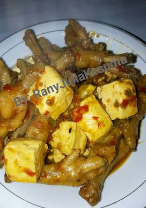 Foto resep Ceker Tahu Mercon ala Ranjul
