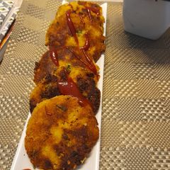 Cutlets with lentils A picture of Cutlets with lentils.