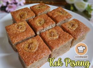 Gambar Kek Pisang Moist & Gebu 🍌