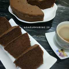 A picture of Cake coklat jadul.
