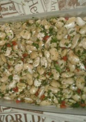 Una foto de Porotos al escabeche