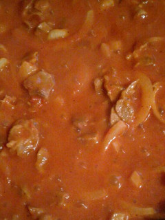 Una foto de Mollejas con chipotle