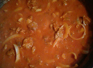 Una foto de Mollejas con chipotle
