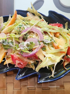 A picture of Apple and Cabbage salad.