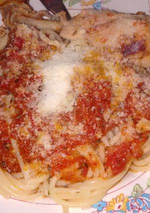Una foto de Salsa de tomate estilo italiano