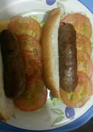 A picture of Sausage rolls.