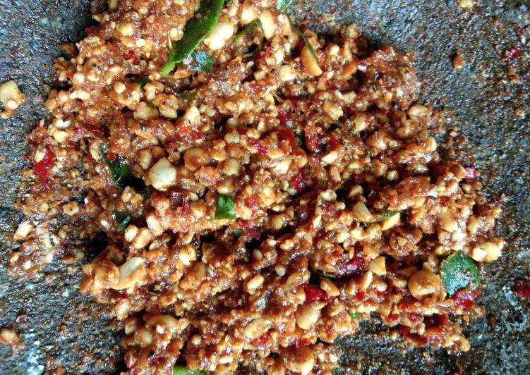 Sambel Pecel simple