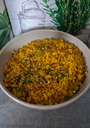 Une photo de Riz grillé au beurre en cocotte Magimix