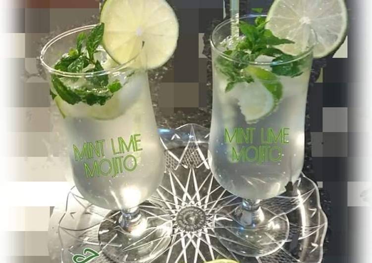 Easiest Way to Prepare Ultimate 🍈🌿Mint Lime Mojito🌿🍈