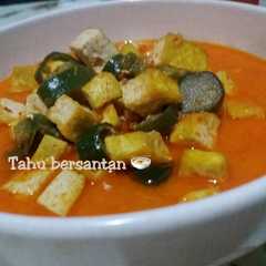 Tahu Bersantan রেসিপির প্রধান ছবি