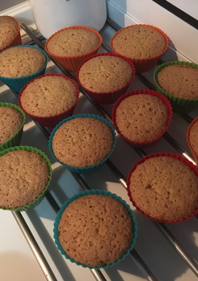 Una foto de Magdalenas de zanahoria sin gluten