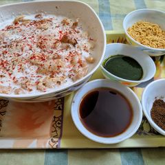 Dahi Vada A picture of Dahi Vada.