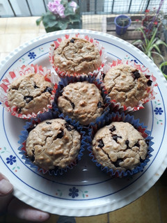 Una foto de Muffins de avena SIN AZÚCAR