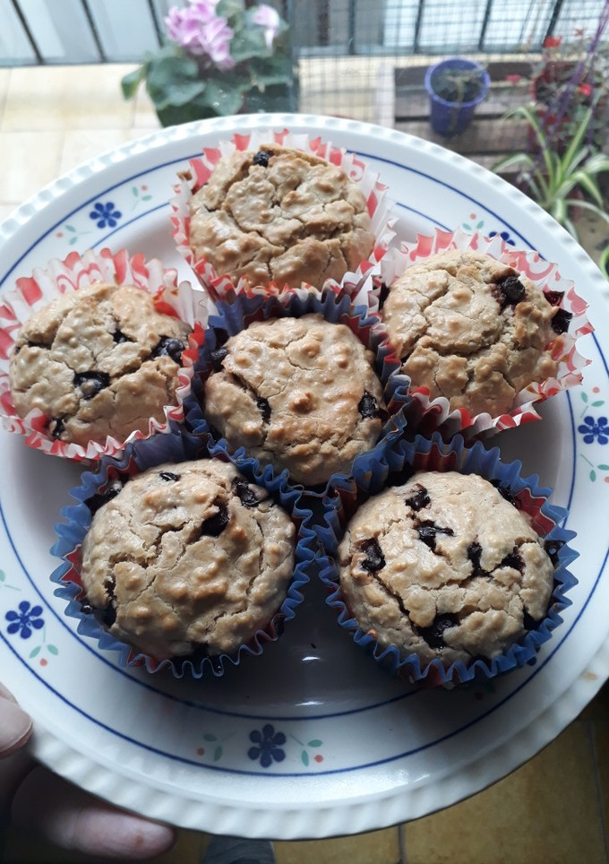 Una foto de Muffins de avena SIN AZÚCAR