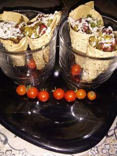 आलू पापड़ कोन (Aloo papad cone recipe in Hindi) रेसिपी मुख्य फोटो